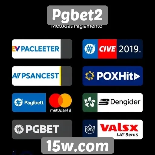 Métodos de pagamento oferecidos pelo Pgbet2